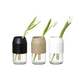 L�bech Living Flower Me Vase med blomster - Fransenhome