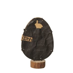 L�bech Living p�ske�g sort h�jde 15 cm - Fransenhome