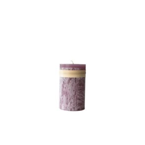 Lys Lyng h�jde 15 cm Timber Candle fra L�bech Living - Fransenhome