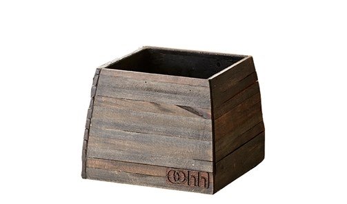 L�bech Living vase Woody Pot sort 16 x 16 x 13 cm - Fransenhome
