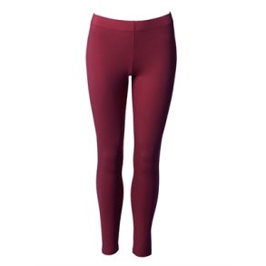 Leggings M�rk r�d lange fra du Milde - Tinashjem
