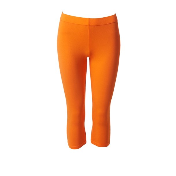Leggings Orange kort fra du Milde - Tinashjem