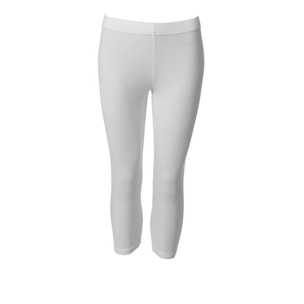 Leggings Hvid kort fra du Milde - Tinashjem