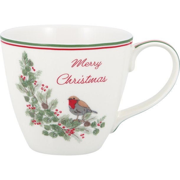 Leonora Merry Christmas mug fra GreenGate - Tinashjem