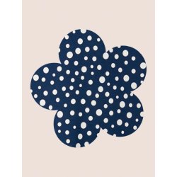 Lily Blue Dots fra du Milde etc med prikker - Tinashjem