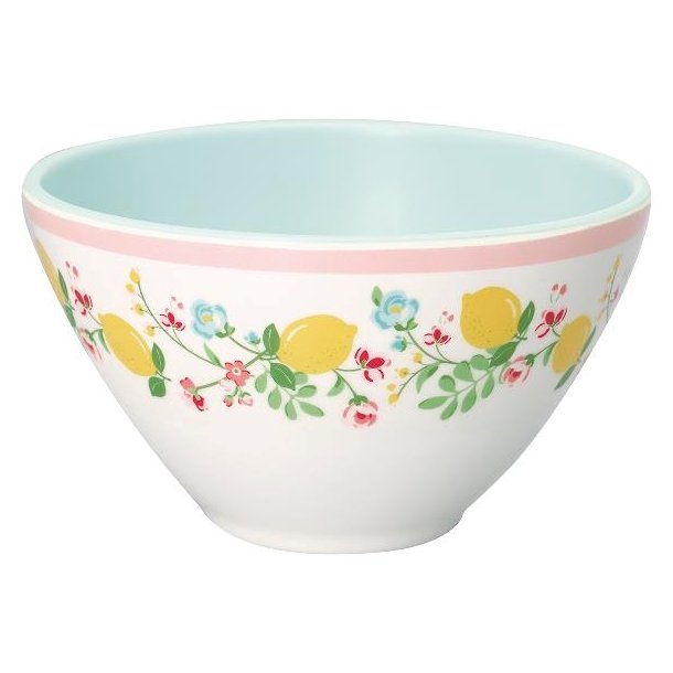 Limona White cereal bowl 14 cm fra GreenGate - Tinashjem