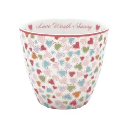 Love pastel mix latte cup fra GreenGate - Tinashjem