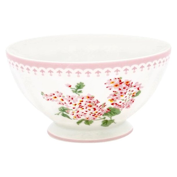 Luna White french bowl 13,5 cm fra GreenGate - Tinashjem