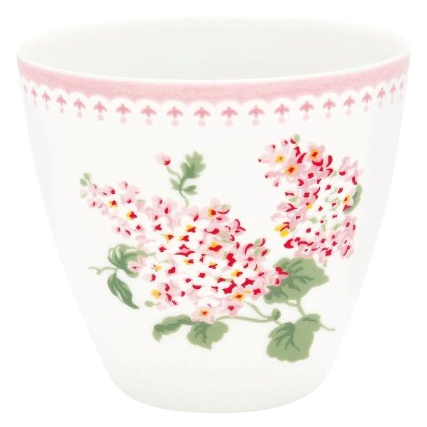 Luna White latte cup fra GreenGate - Tinashjem