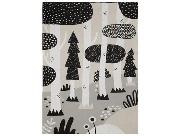 S�dahl Magic Forest plaid sort og gr� - Fransenhome