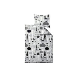 S�dahl Magic Forest senges�t junior sort dyne og pude - Fransenhome