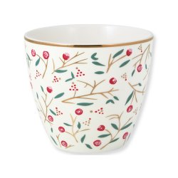Maise White latte cup fra GreenGate - Tinashjem