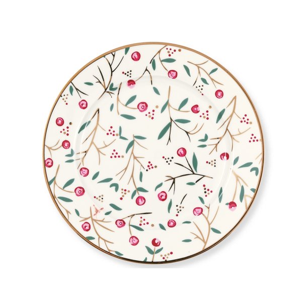 Maise White plate small 15 cm fra GreenGate - Tinashjem