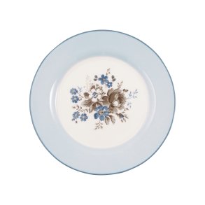 Marie Dusty Blue plate fra GreenGate - Tinashjem