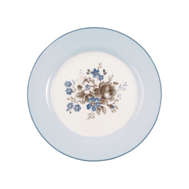 Marie Dusty Blue plate fra GreenGate - Tinashjem