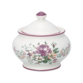 Marie Dusty Rose sukker sk�l fra GreenGate - Tinashjem