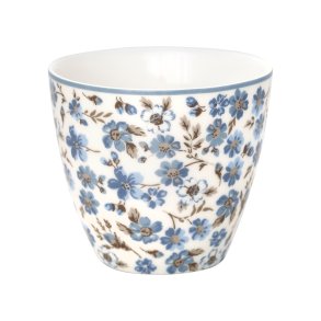 Marie petit Dusty Blue latte cup fra GreenGate - Tinashjem