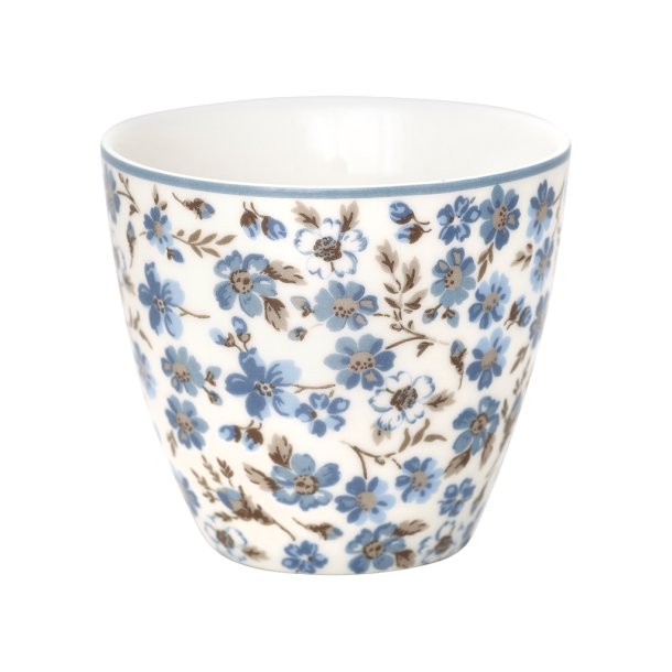 Marie petit Dusty Blue latte cup fra GreenGate - Tinashjem
