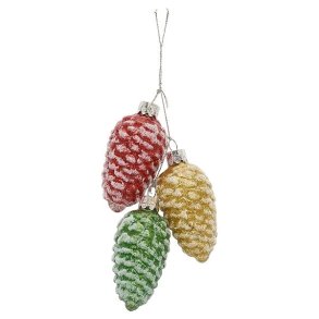 Marley White glas kogler 3 stk. fra GreenGate - Tinashjem
