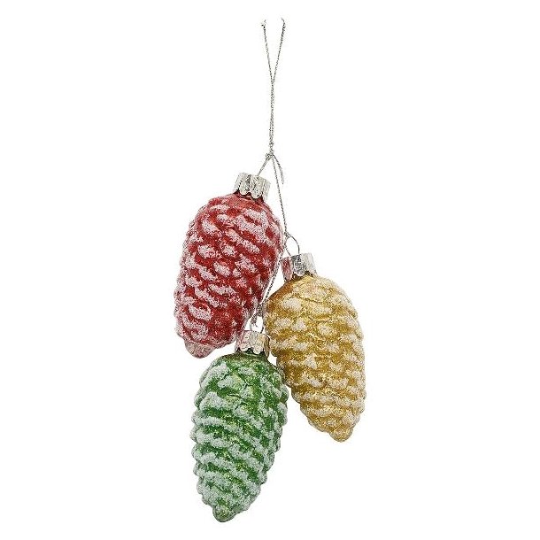 Marley White glas kogler 3 stk. fra GreenGate - Tinashjem