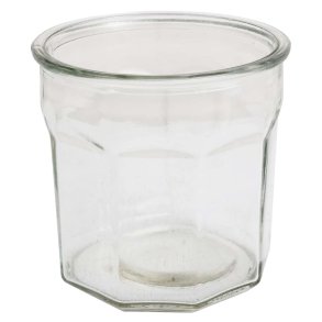 Marmeladeglas uden l�g h�jde 16 cm fra Ib Laursen - Tinashjem