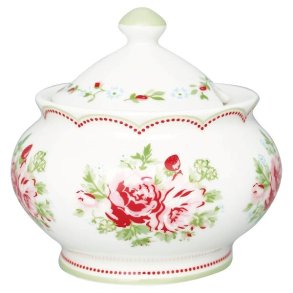 Mary White sukker sk�l fra GreenGate - Tinashjem