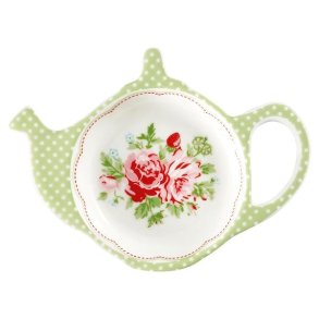 Mary White teabag holder fra GreenGate - Tinashjem