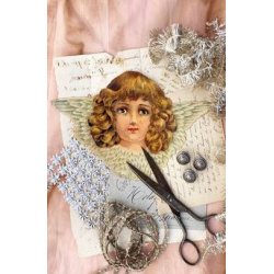 Jeanne d�Arc Living Materiale kit til Kreativ Jul engel - Tinashjem