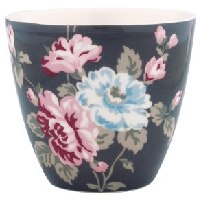 Maude Dark Grey latte cup fra GreenGate - Tinashjem