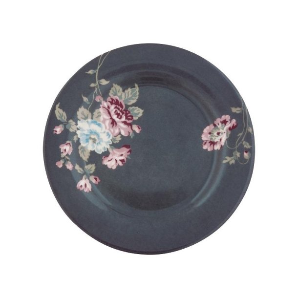 Maude Dark Grey plate fra GreenGate - Tinashjem
