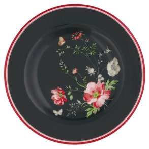 Meadow Black plate small 15 cm fra GreenGate - Tinashjem
