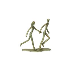 Metalfigur run antik gr�n fra Speedtsberg - Tinashjem