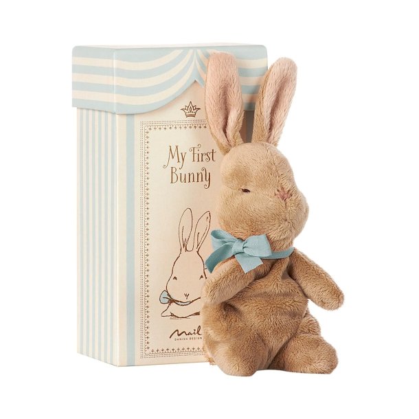 Maileg my first bunny in box blue ved �ske - Tinashjem