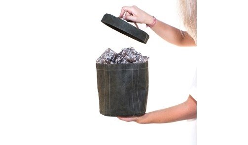 Nano paper box med l�g sort - Fransenhome