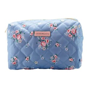 Nicoline Dusty Blue toilettaske stor fra GreenGate - Tinashjem