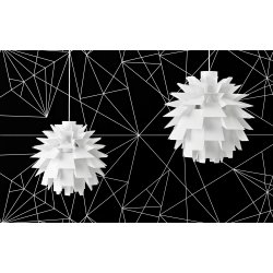 Normann Copenhagen Norm 69 lampe large hvid lille og stor - Fransenhome