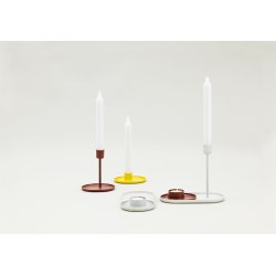 Normann Copenhagen Folk fyrfadsstage gr� h�je og lave modeller - Fransenhome