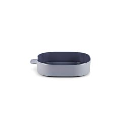 Normann Copenhagen Nabo Tray gr� - s�t med 3 bakker lille - Fransenhome