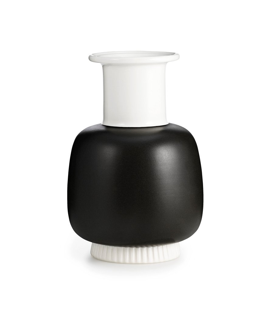 Normann Copenhagen Nyhavn vase large black - Fransenhome