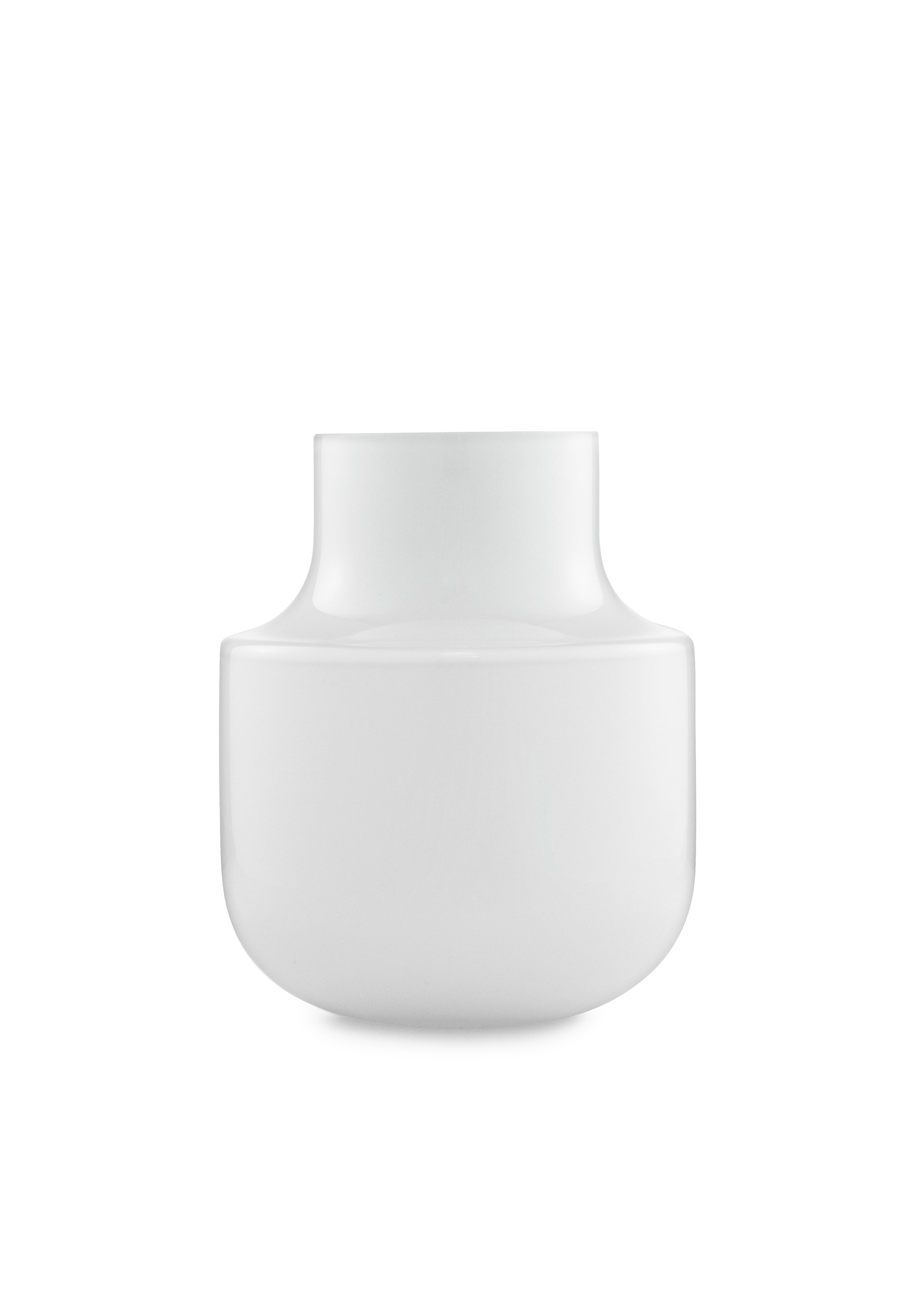 Normann Copenhagen Still vase hvid h�jde 19 cm - Fransenhome