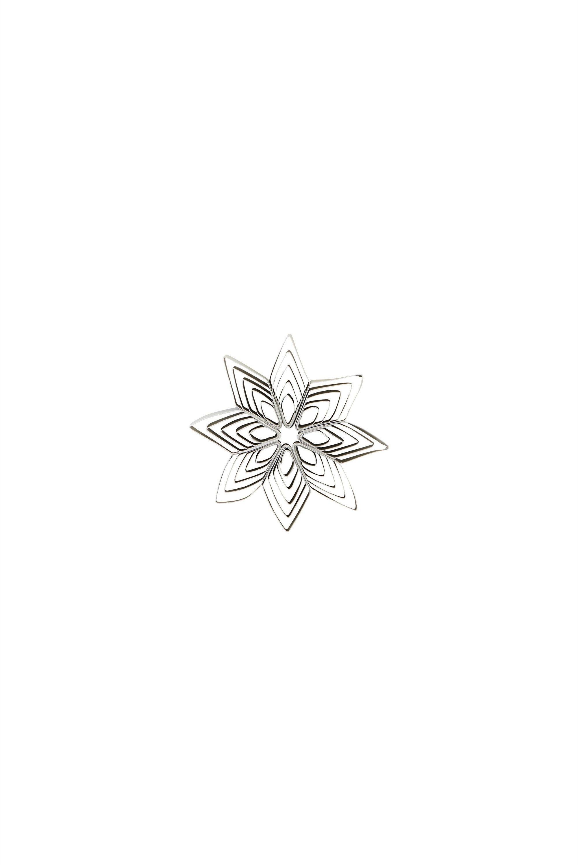 House Doctor stjerne oph�ng gr� 10 cm - Fransenhome