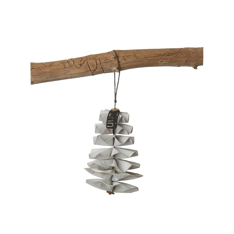 L�bech Living Paper Pine Cone hvid - Fransenhome
