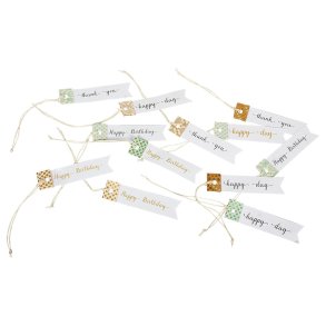 Maileg paper tags 12 stk. - Tinashjem