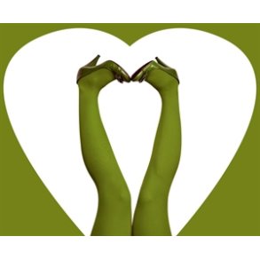 Str�mper Parrotgreen 60 denier fra du Milde - Tinashjem