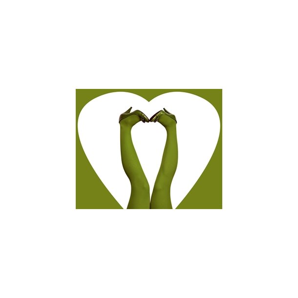 Str�mper Parrotgreen 60 denier fra du Milde - Tinashjem