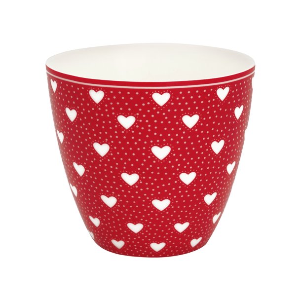 Penny Red latte cup fra GreenGate - Tinashjem