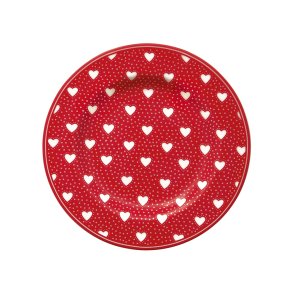 Penny Red plate small 15 cm fra GreenGate - Tinashjem