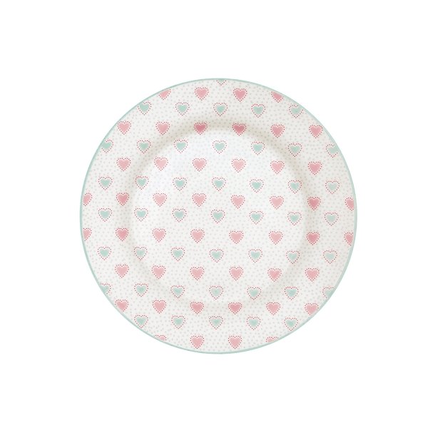 Penny White plate fra GreenGate - Tinashjem