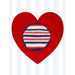 PETRAS CIRCLES AND STRIPES T-SHIRT fra du Milde detaljebillede - Tinashjem
