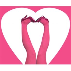 Str�mper Pink Candy 60 denier fra du Milde - Tinashjem